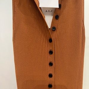 A.L.C Taylor dress toasted cinnamon -NEW-